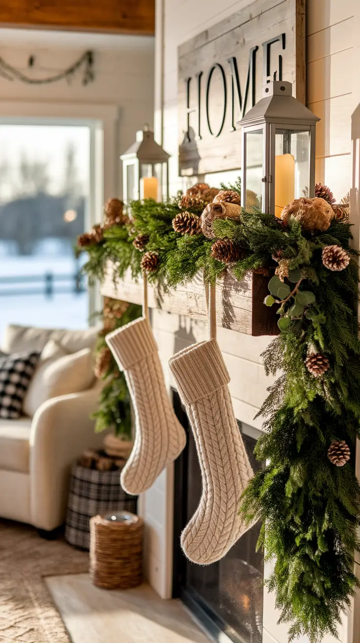 21 Christmas Mantle Decor Ideas 2025: Rustic, DIY, and Elegant Fireplace Inspiration
