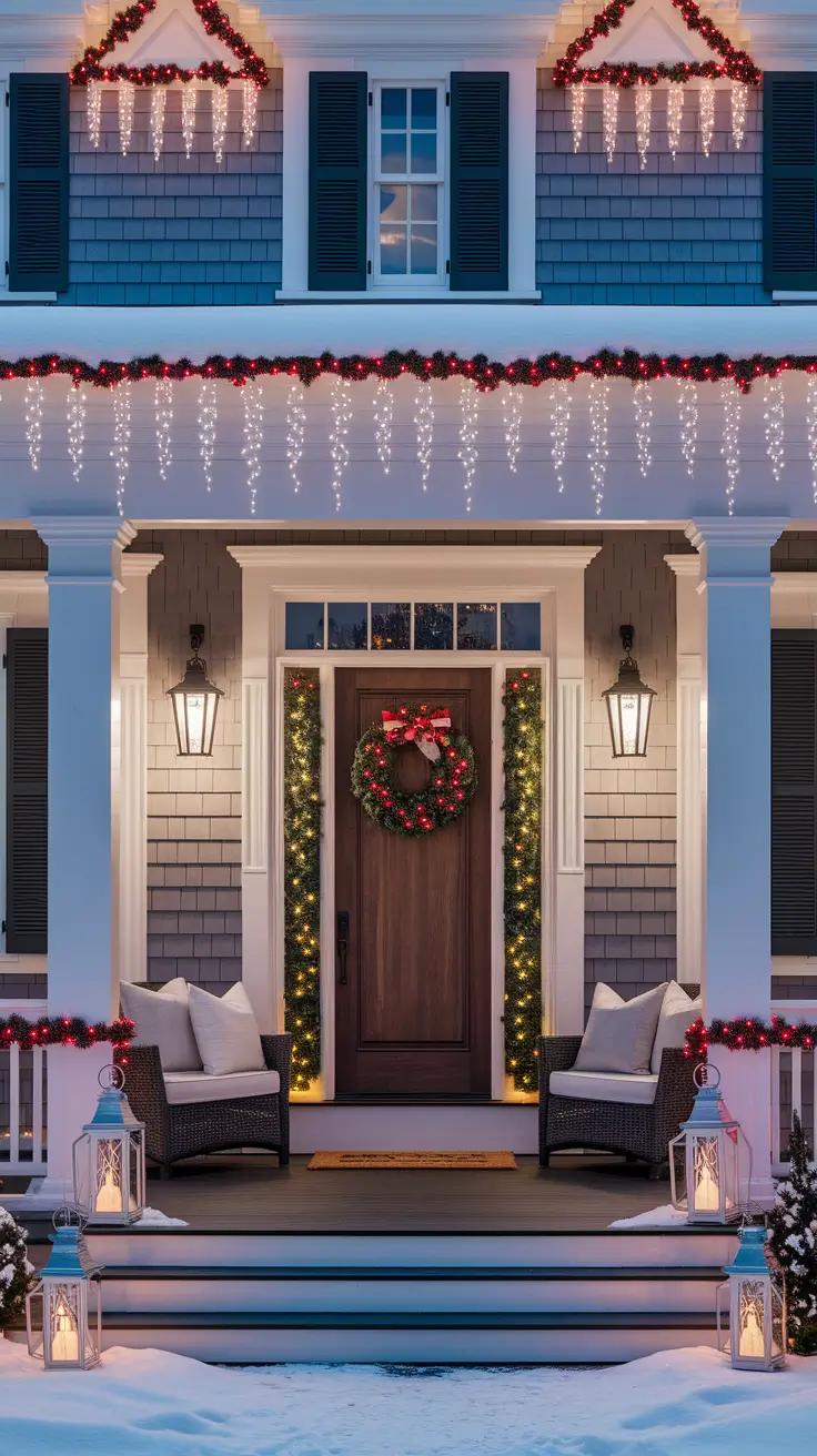 21 Red and White Christmas Lights 2025: Outdoor House and Tree Decoration Ideas