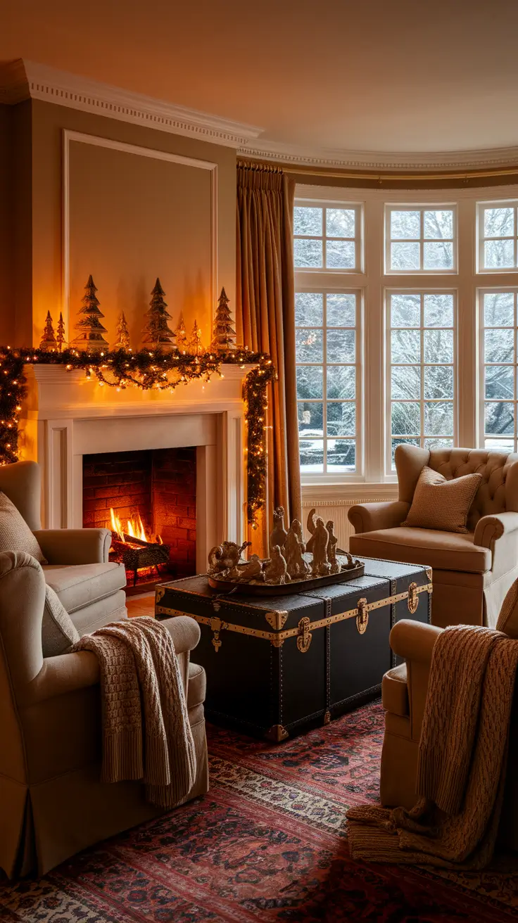 22 Vintage Christmas Decor Ideas 2025: Cozy, Farmhouse & DIY Inspiration