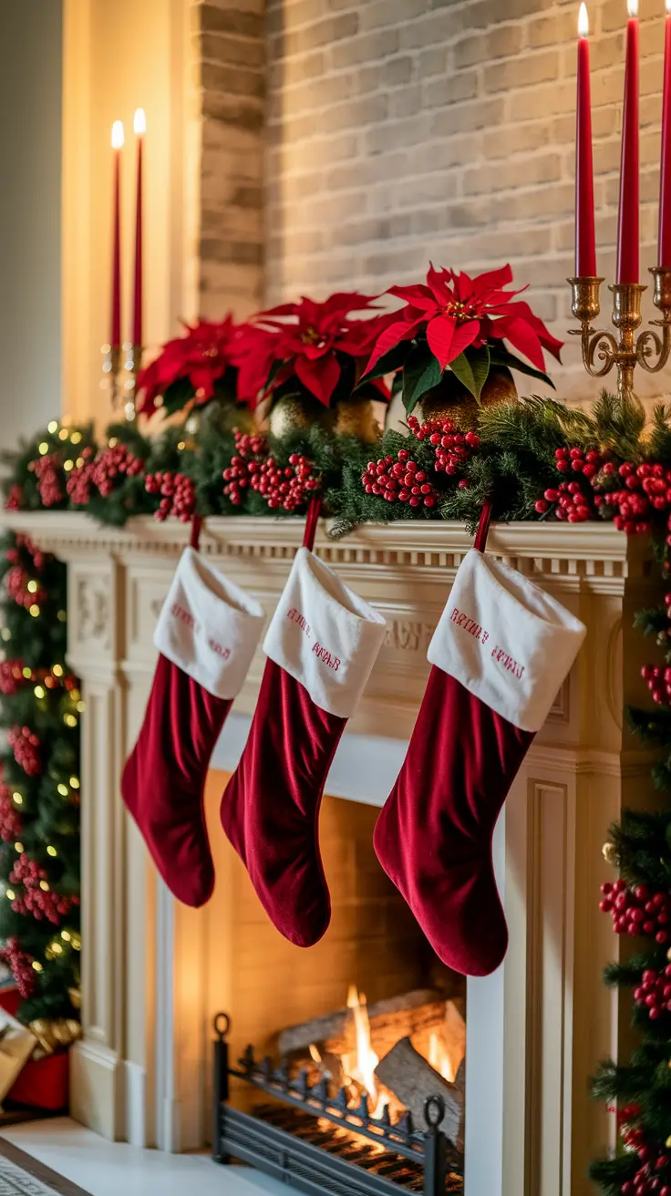 21 Christmas Mantle Decor Ideas 2025: Rustic, DIY, and Elegant Fireplace Inspiration