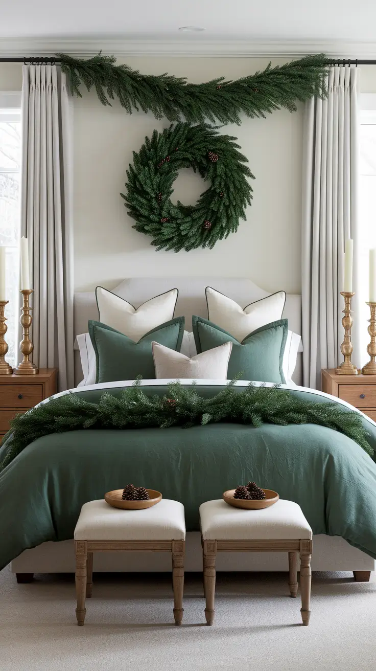 22 Christmas Bedroom Decor Ideas 2025: Cozy, DIY, and Aesthetic Holiday Inspiration
