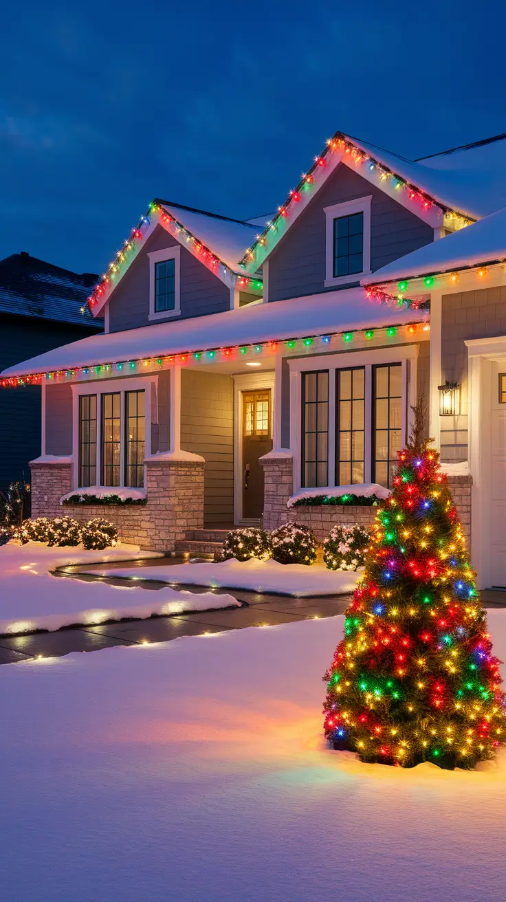 21 Christmas Lights Outside Ideas 2025: Simple & Modern Outdoor Decorations for Every Home