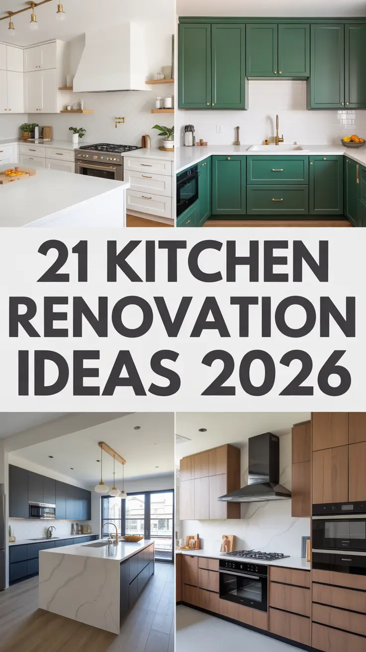 21 Kitchen Renovation Ideas 2026: Modern, Budget-Friendly Looks For Any Small Space