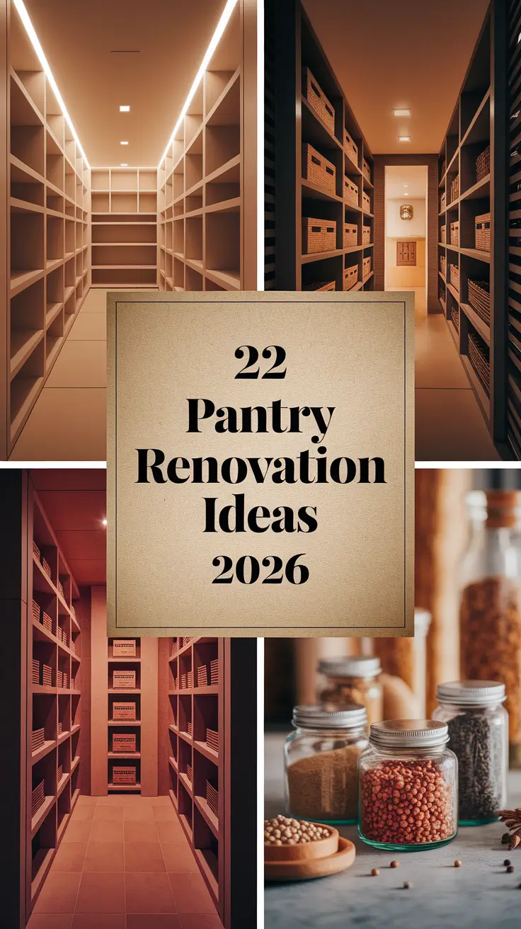 22 Pantry Renovation Ideas 2026: Stylish, Functional & Luxury Design Inspiration