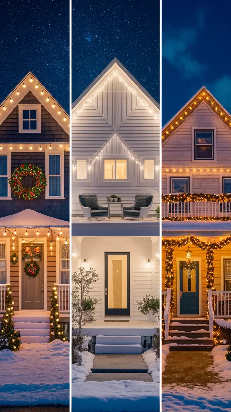 21 Christmas Lights Outside Ideas 2025: Simple & Modern Outdoor Decorations for Every Home
