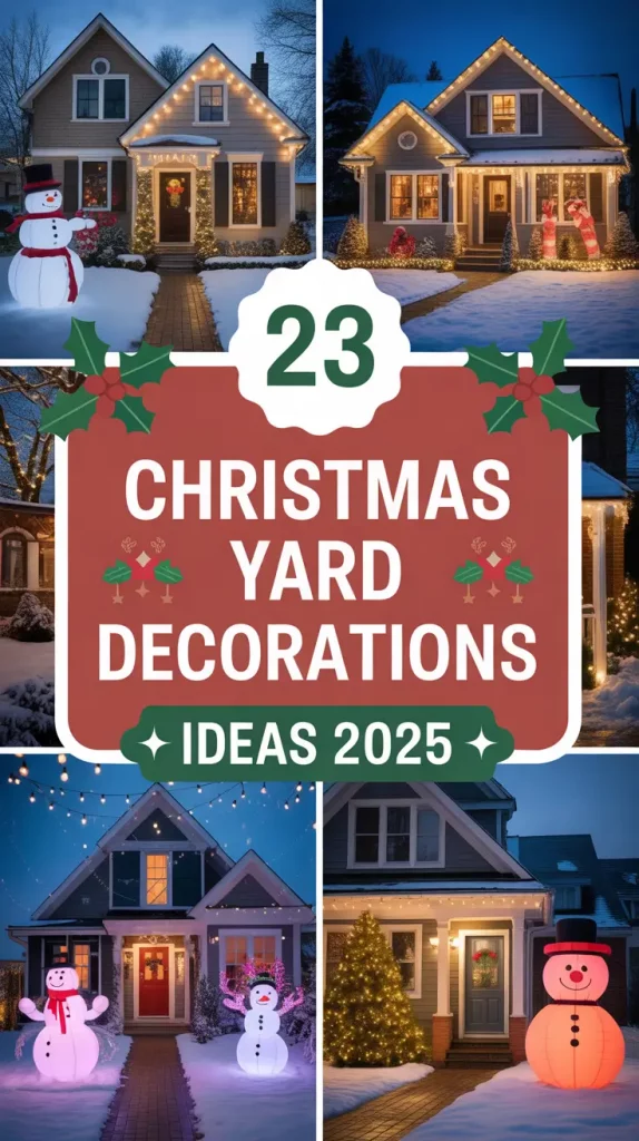 Christmas Yard Decorations Ideas 2025: Creative DIY & Classy Outdoor Inspiration