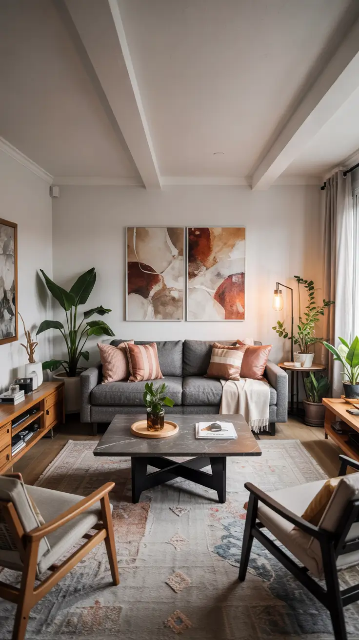 22 Apartment Living Room Designs 2026: Cozy, Modern And Stylish Inspiration