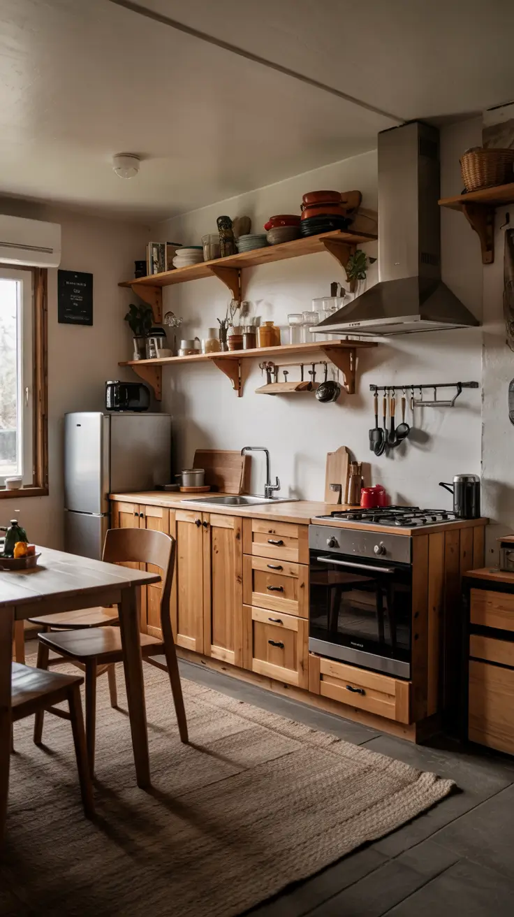 22 Open Kitchen Ideas for Small Spaces 2026: Smart Shelving & Layouts