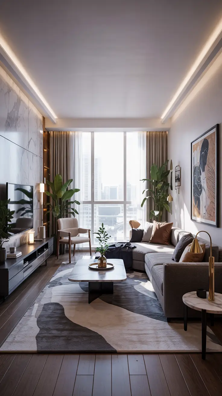 22 Apartment Living Room Designs 2026: Cozy, Modern And Stylish Inspiration