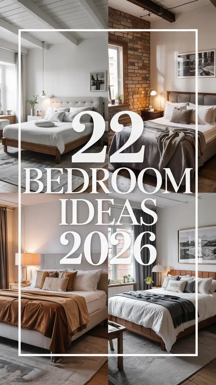 22 Bedroom Ideas 2026: Cozy, Modern, And Aesthetic For Every Space