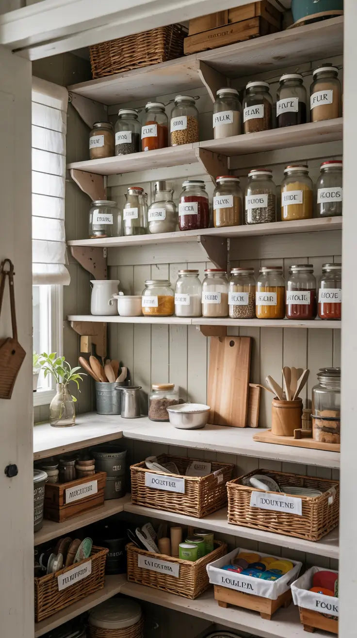 22 Pantry Organization Ideas 2026: Smart, Aesthetic & Budget-Friendly Storage Tips