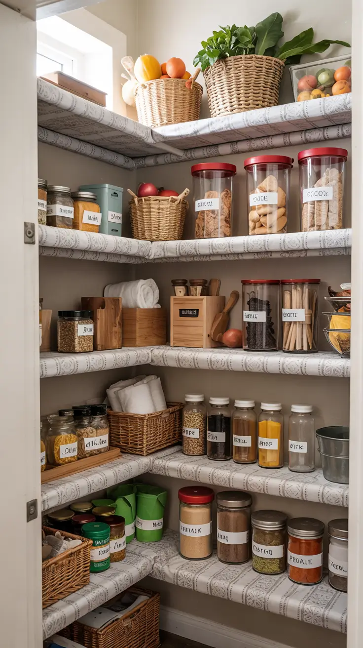 22 Pantry Organization Ideas 2026: Smart, Aesthetic & Budget-Friendly Storage Tips