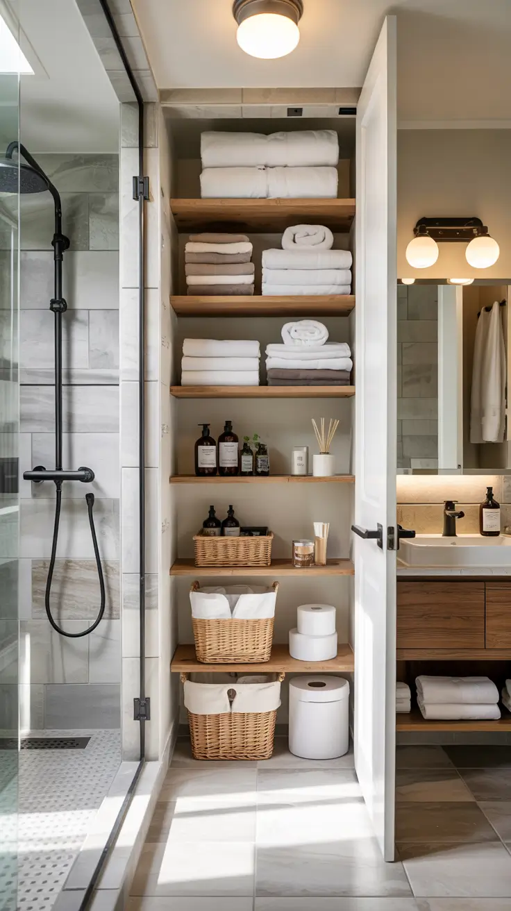22 Bathroom Organizer Ideas 2026: Smart Storage For Small Spaces