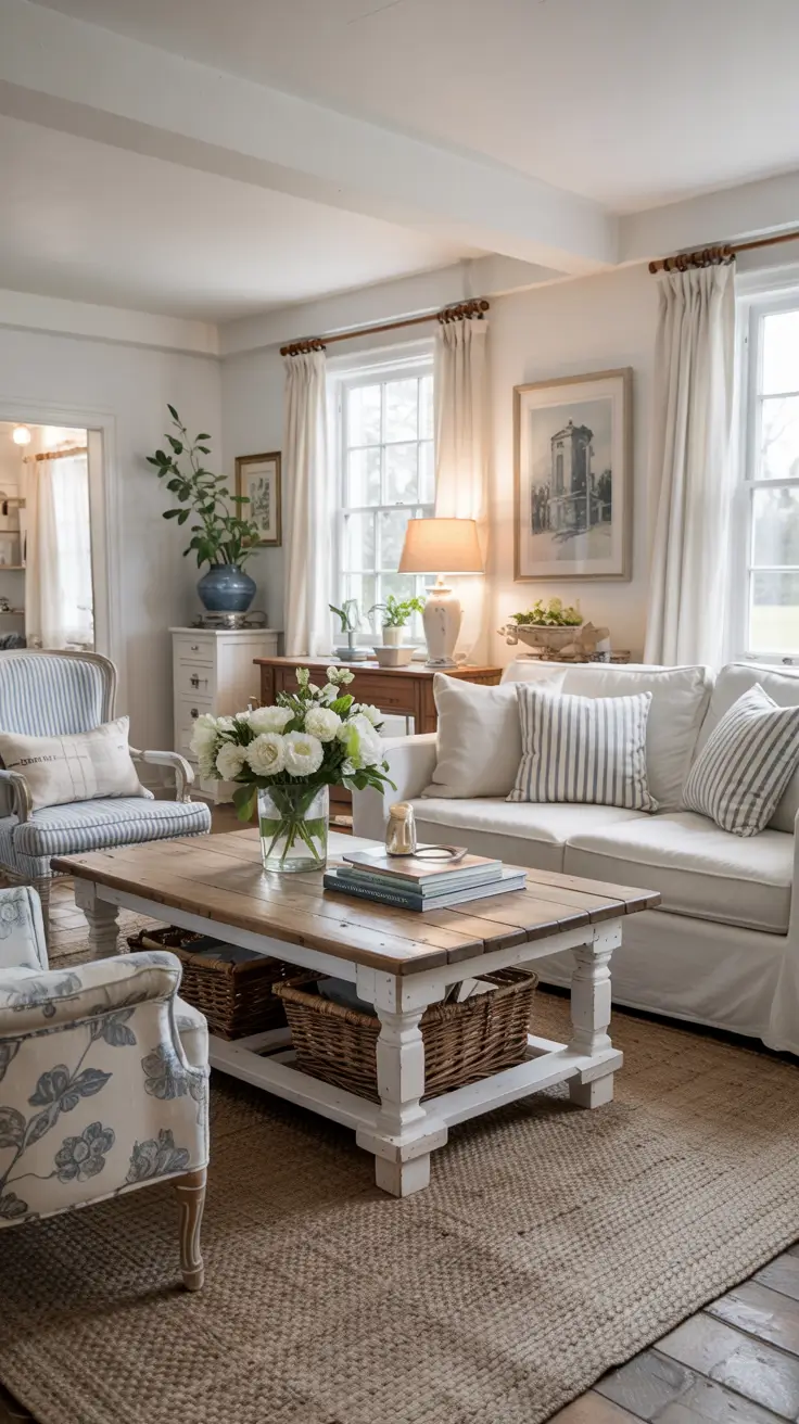 21 Farmhouse Living Room Ideas 2026: Cozy Modern and Rustic Decor Inspiration