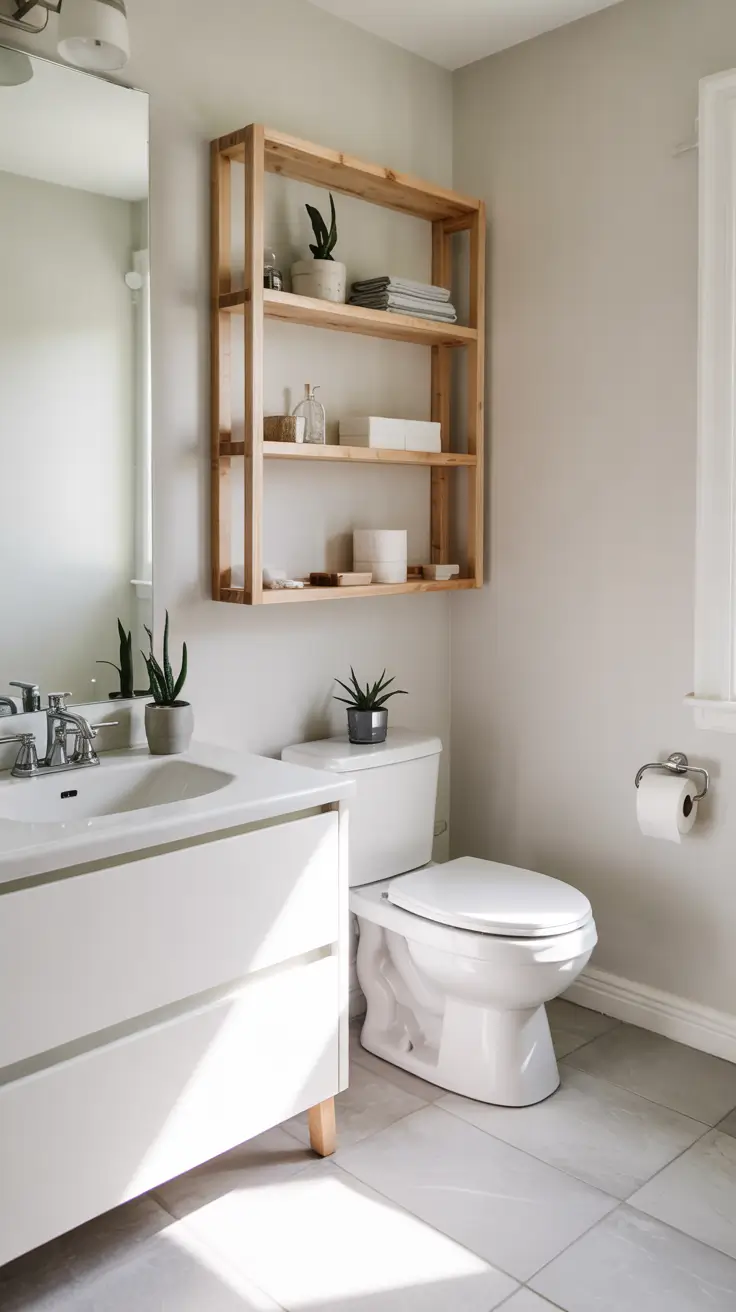 22 Bathroom Shelves Ideas 2026: Modern Wall Storage That Looks Built-In