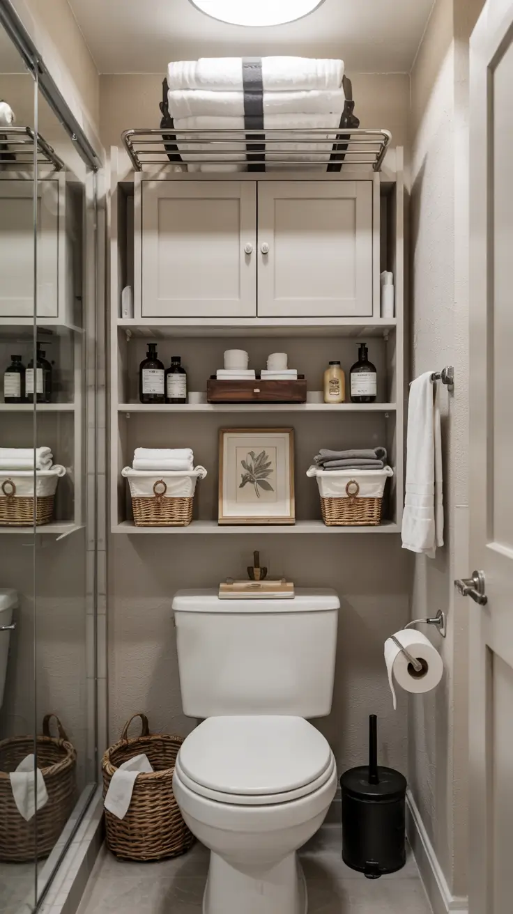 22 Bathroom Shelves Ideas 2026: Modern Wall Storage That Looks Built-In