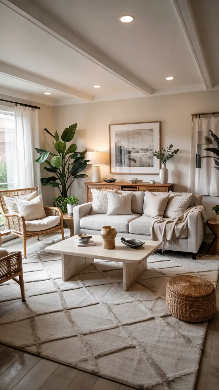 21 Rugs For Living Room Ideas 2026: Modern Looks, Sizes And Cozy Layouts