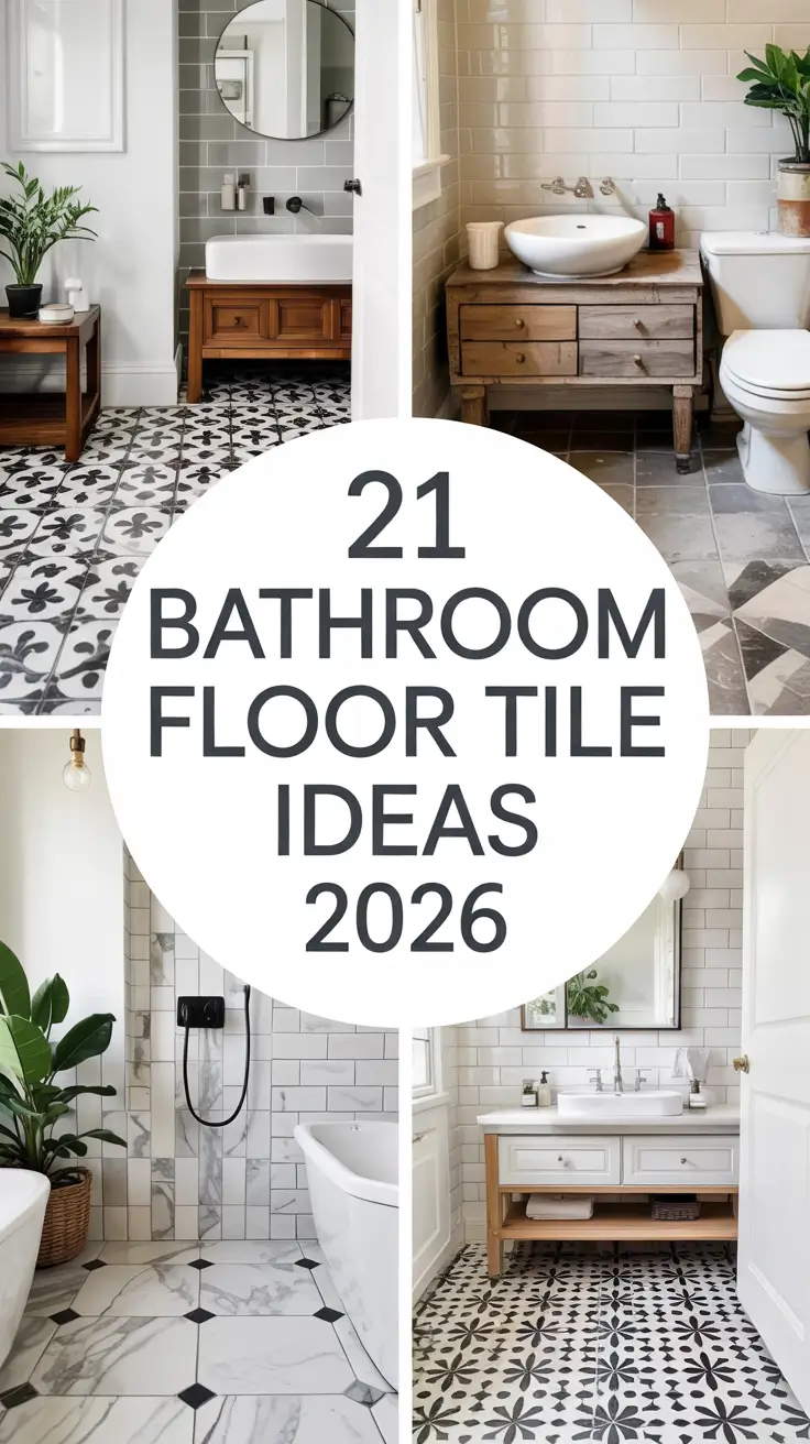 21 Bathroom Floor Tile Ideas 2026: Modern, Timeless Designs For Every Bathroom