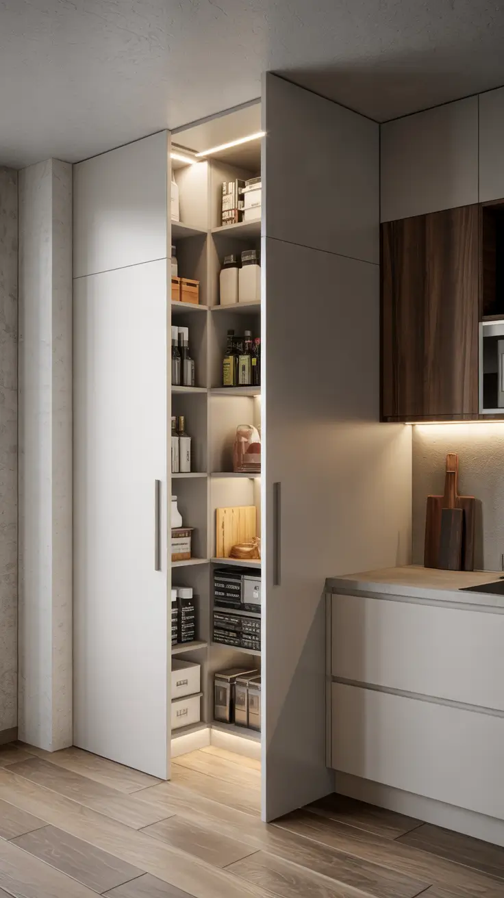 21 Hidden Pantry Ideas 2026 - Modern Kitchen Storage With Secret Doors