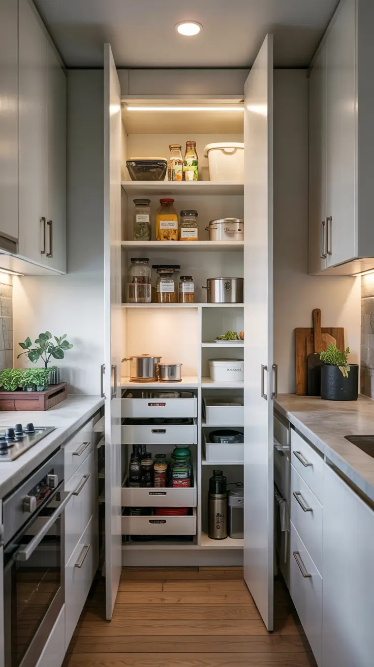 21 Hidden Pantry Ideas 2026 - Modern Kitchen Storage With Secret Doors