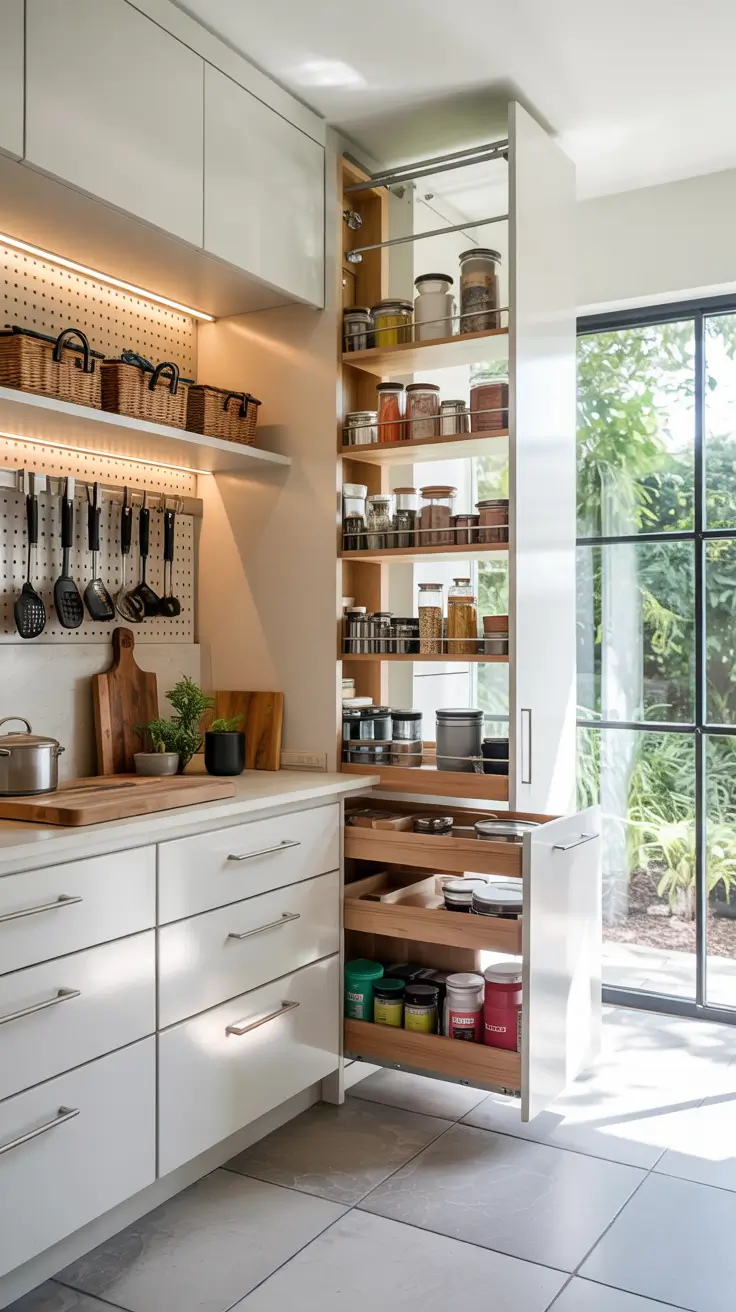21 Hidden Pantry Ideas 2026 - Modern Kitchen Storage With Secret Doors