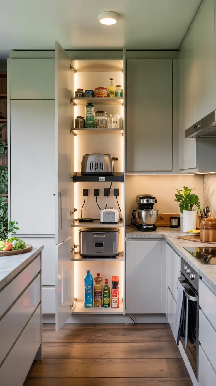 21 Hidden Pantry Ideas 2026 - Modern Kitchen Storage With Secret Doors