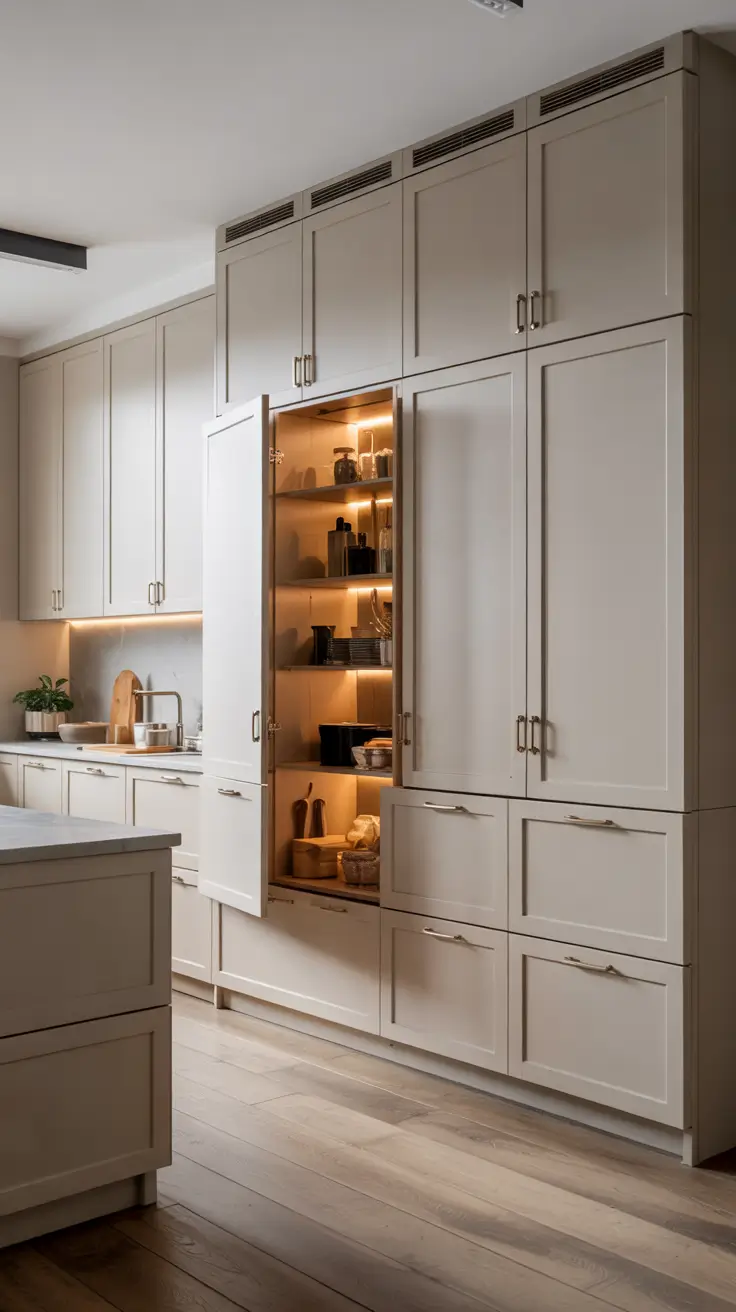 21 Hidden Pantry Ideas 2026 - Modern Kitchen Storage With Secret Doors