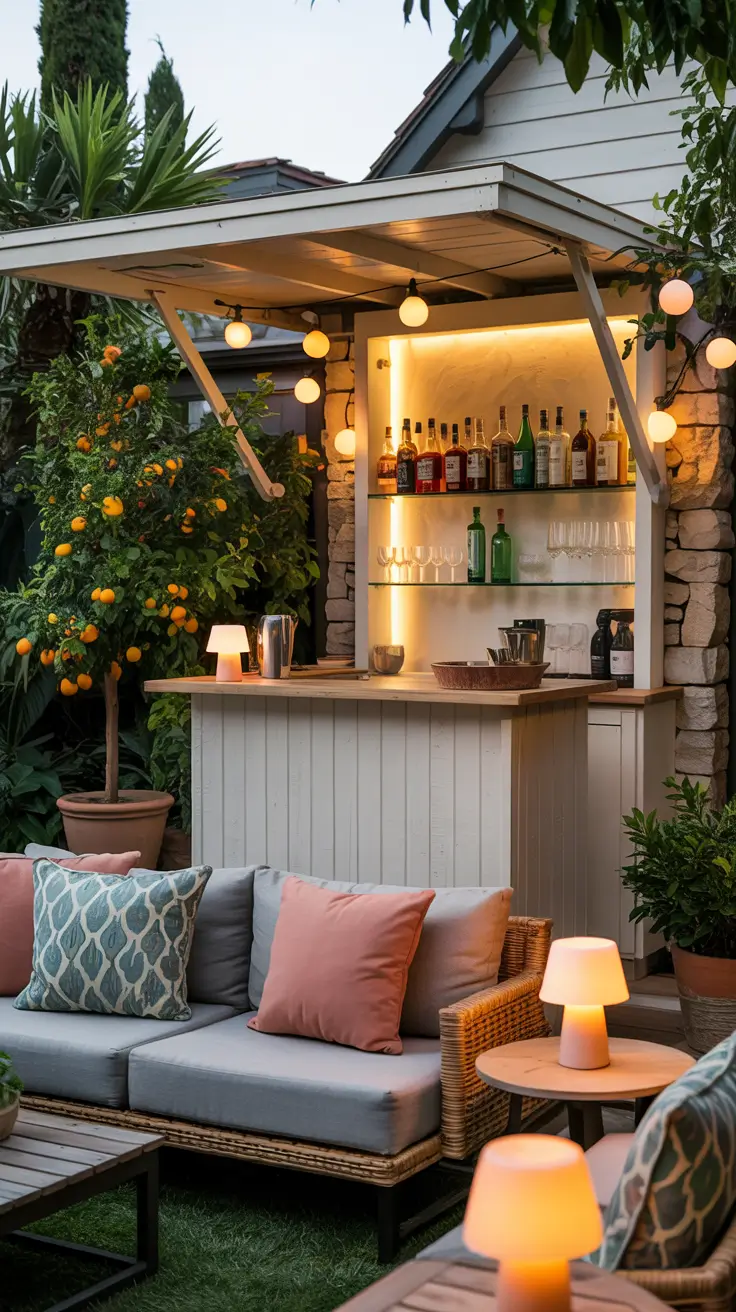 22 Outdoor Bar Ideas On Backyard 2026 - Stylish Shade Solutions For Midday Hosting
