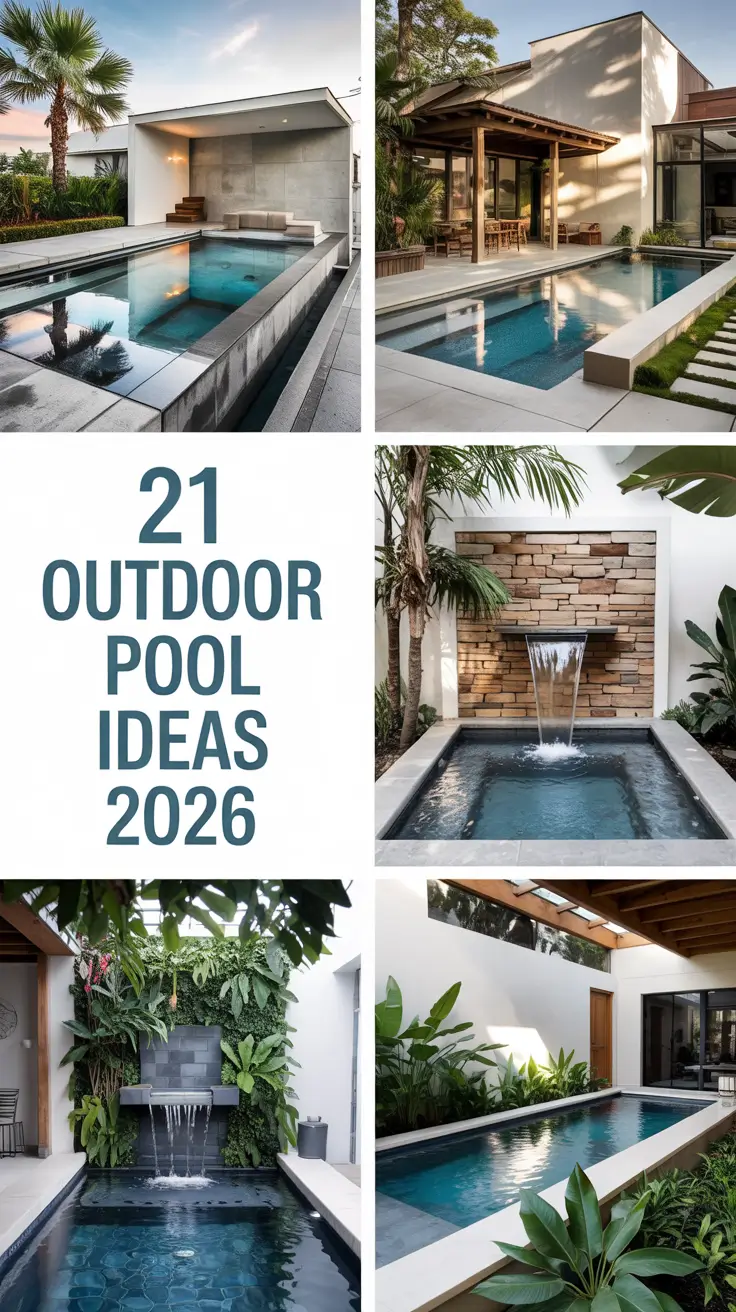 21 Outdoor Pool Ideas 2026 - Modern Backyard Designs, Budget Upgrades And Family-Friendly Zones