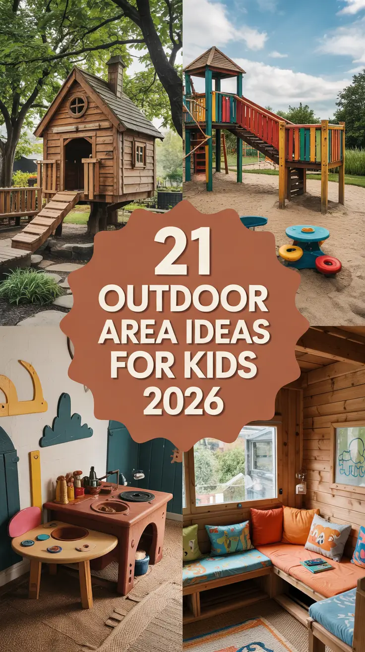 21 Outdoor Area Ideas For Kids 2026: Modern Backyard Play Zones That Are Easy To Build