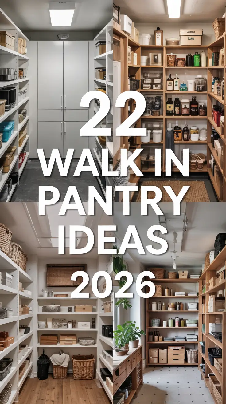 22 Walk In Pantry Ideas 2026 - Layouts, Shelving And Storage That Actually Work