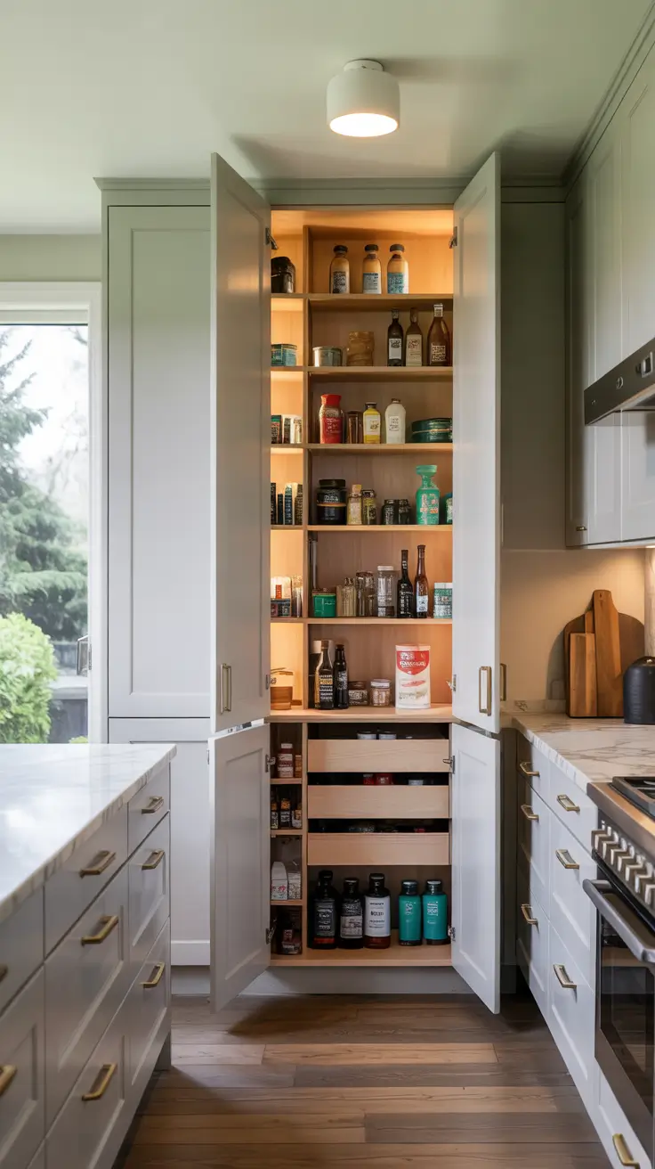 21 Hidden Pantry Ideas 2026 - Modern Kitchen Storage With Secret Doors