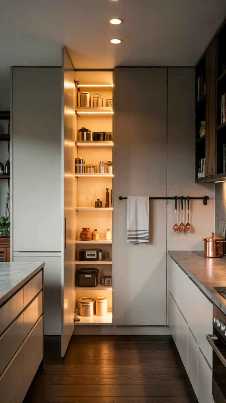 21 Hidden Pantry Ideas 2026 - Modern Kitchen Storage With Secret Doors