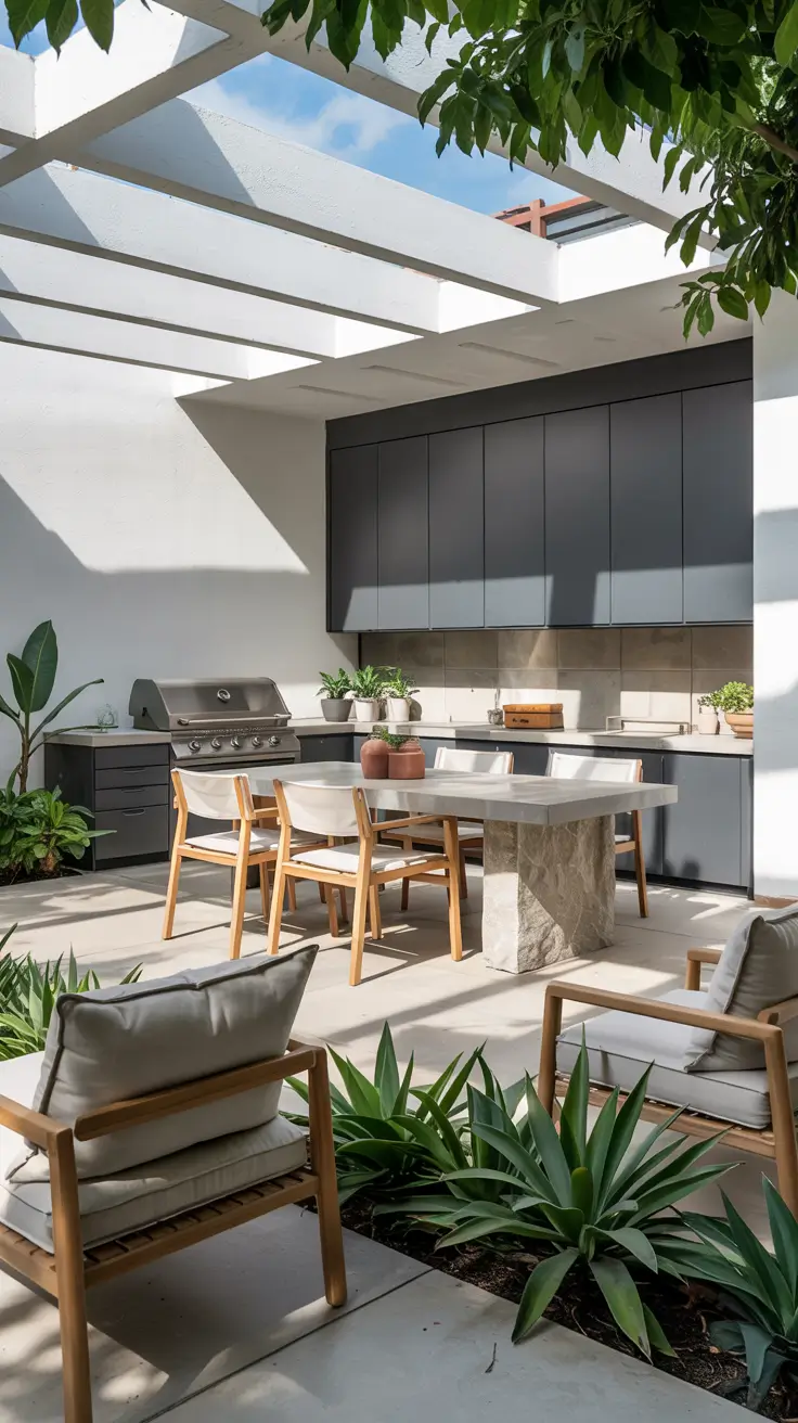 21 Outdoor BBQ Area With Roof 2026 - Modern Ideas For Rooftop, Patio And Small Backyard