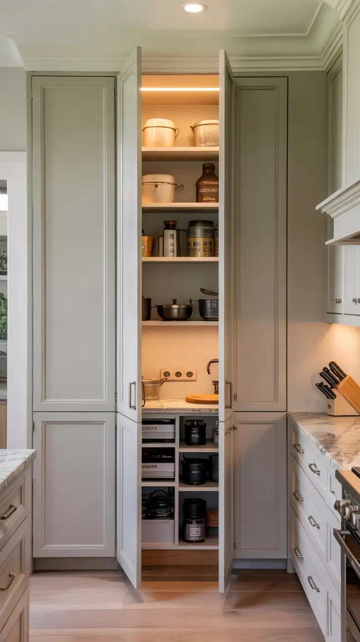 21 Hidden Pantry Ideas 2026 - Modern Kitchen Storage With Secret Doors