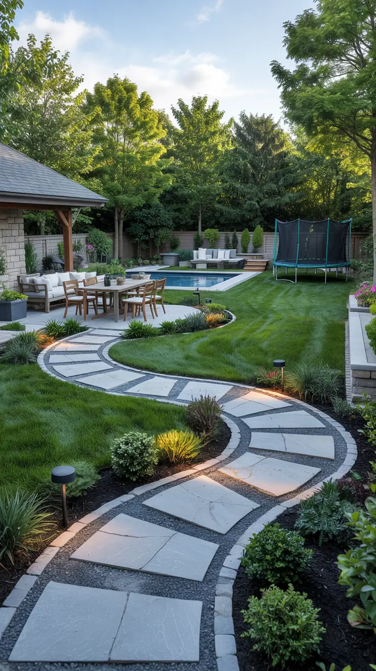 21 Family Backyard Layout Ideas 2026 - Kid Friendly Zones With Pool, Garden And Play Areas