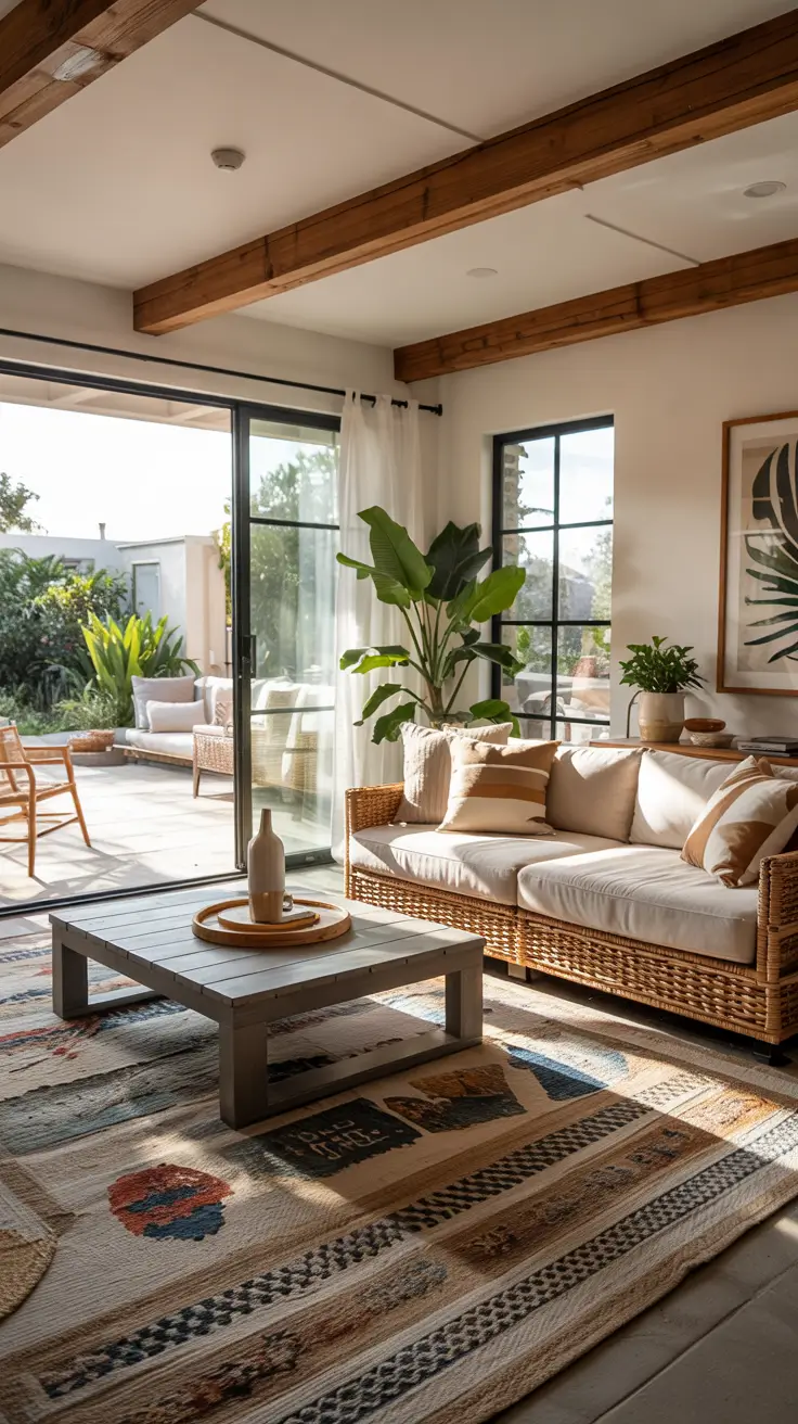 21 Indoor–Outdoor Living Room 2026: Modern Ideas, Trends & Design Inspiration