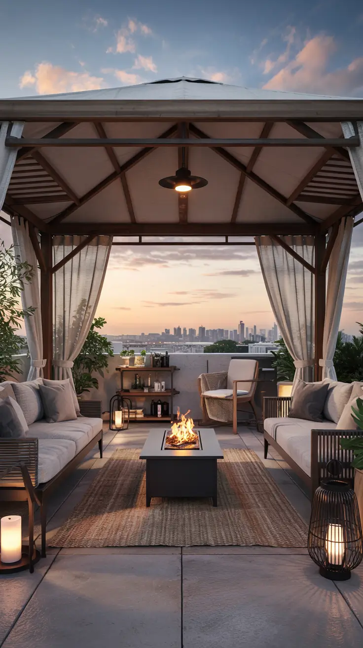 22 Gazebo Ideas 2026: Modern Backyard Gazebo And Outdoor Kitchen Inspiration