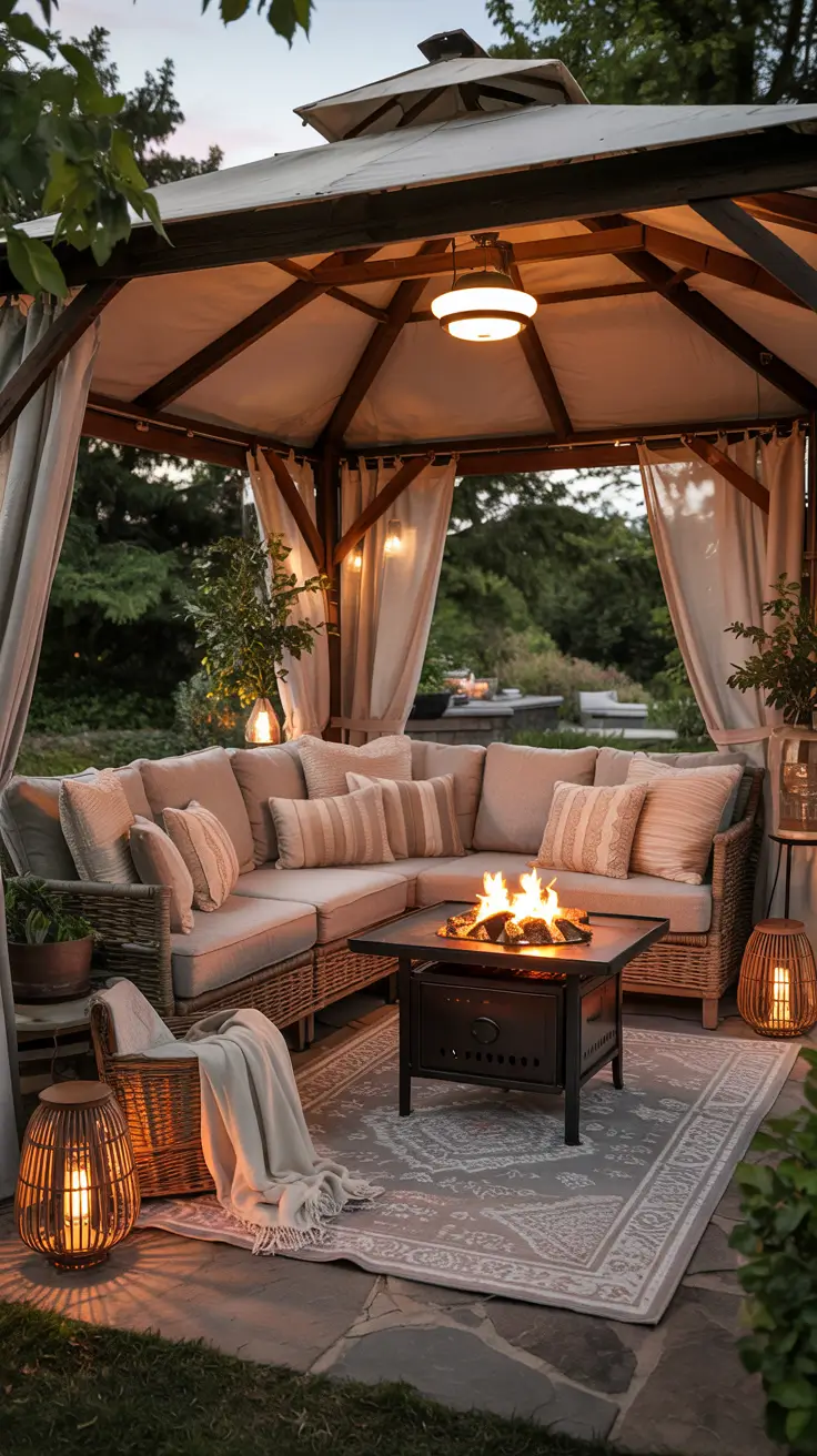 22 Gazebo Ideas 2026: Modern Backyard Gazebo And Outdoor Kitchen Inspiration