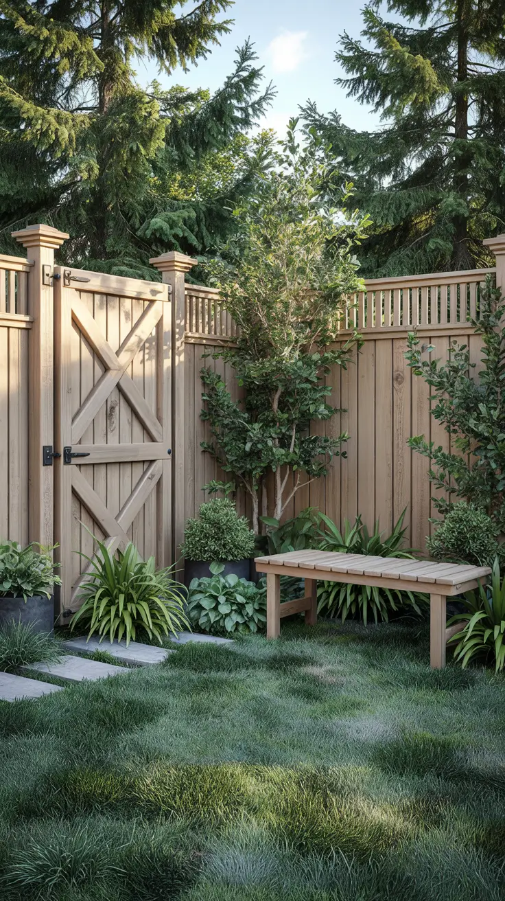 22 Garden Wood Fence Ideas 2026 - Modern Designs, DIY Builds And Decor Inspo