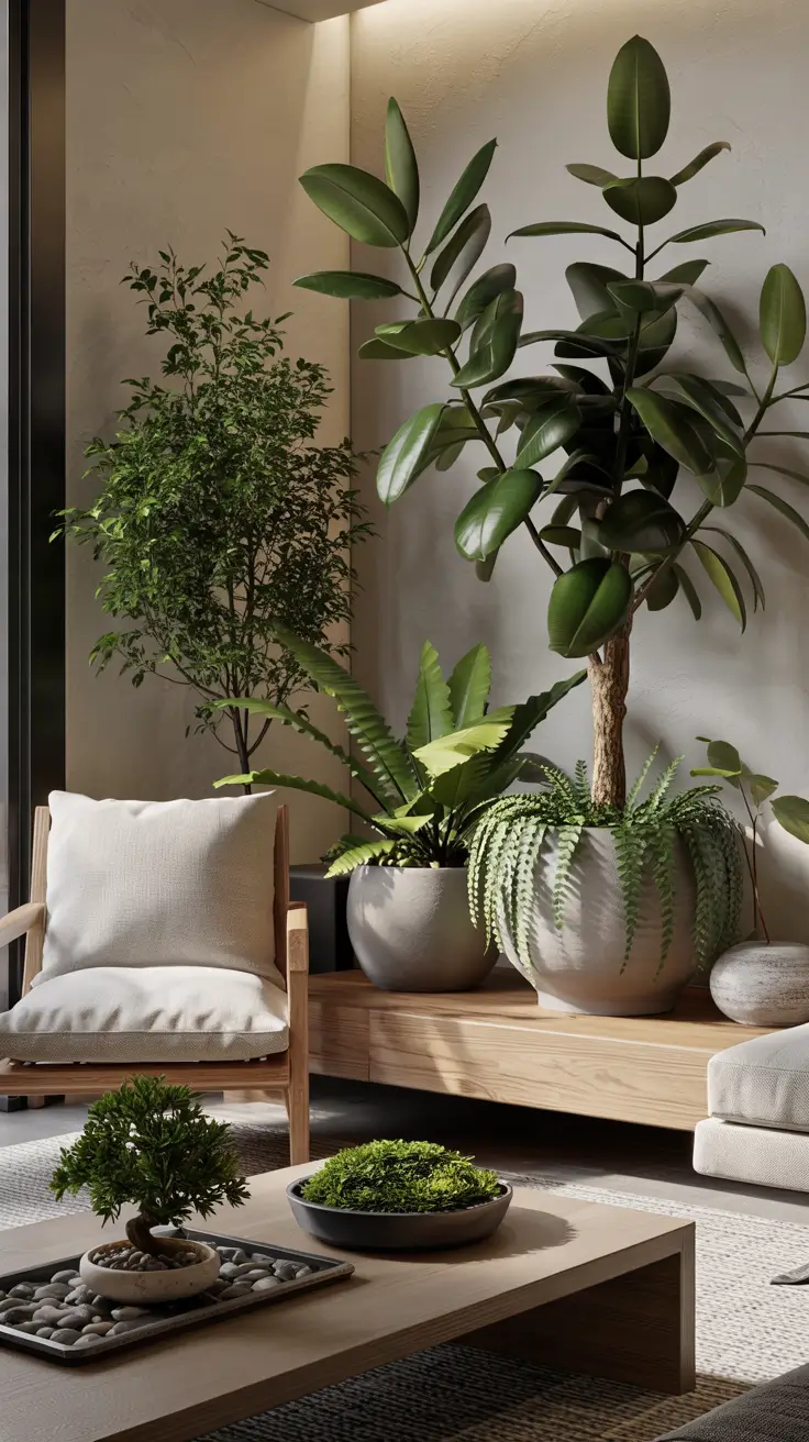 21 Zen Garden Ideas 2026 - Indoor Plant Pairings For A Calm, Clean Look
