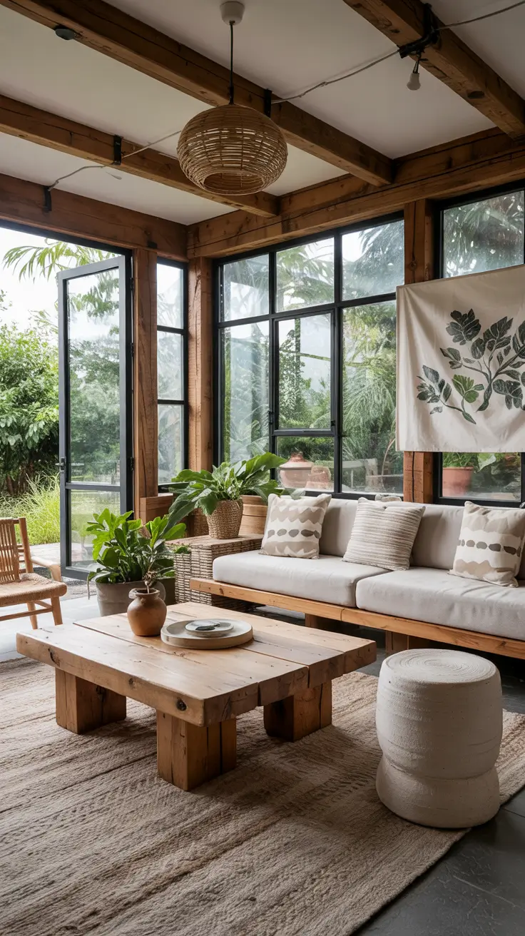 21 Indoor–Outdoor Living Room 2026: Modern Ideas, Trends & Design Inspiration