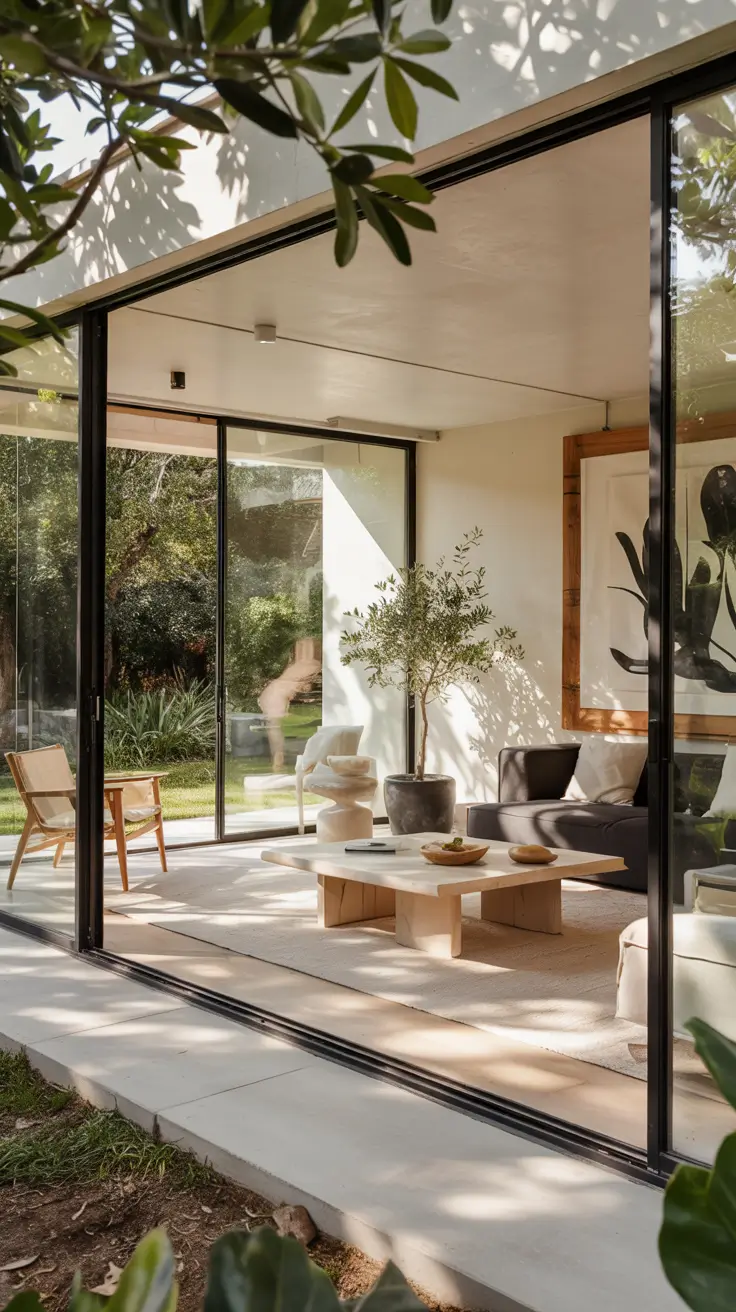 21 Indoor–Outdoor Living Room 2026: Modern Ideas, Trends & Design Inspiration