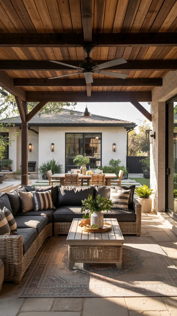 21 Back Patio Ideas 2026: Modern Outdoor Spaces, Covered Comfort, And Budget-Friendly Upgrades