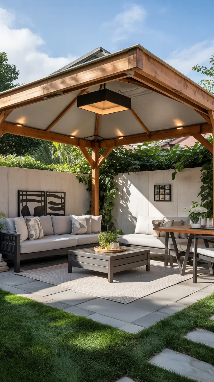 22 Gazebo Ideas 2026: Modern Backyard Gazebo And Outdoor Kitchen Inspiration