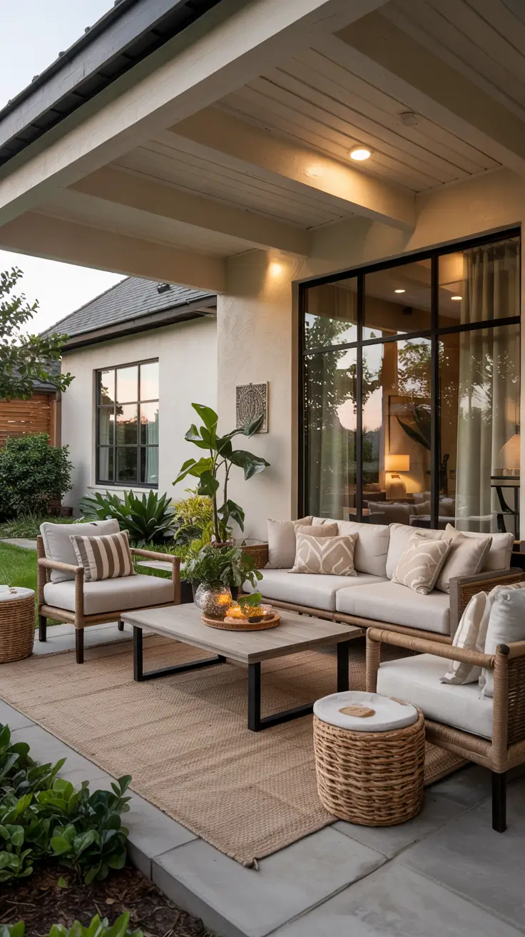 21 Back Patio Ideas 2026: Modern Outdoor Spaces, Covered Comfort, And Budget-Friendly Upgrades