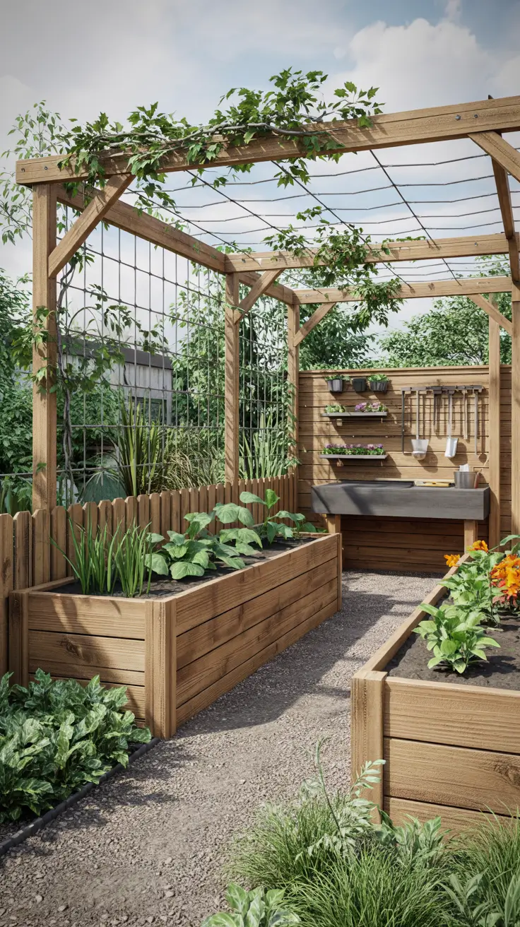 22 Garden Wood Fence Ideas 2026 - Modern Designs, DIY Builds And Decor Inspo