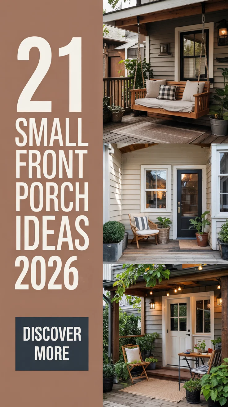 21 Small Front Porch Ideas 2026: Modern, Cozy and Stylish Designs for Any Home