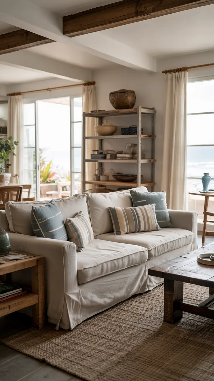 22 Coastal Living Room Ideas Summer 2026: Stylish, Cozy And Modern Beach Interiors
