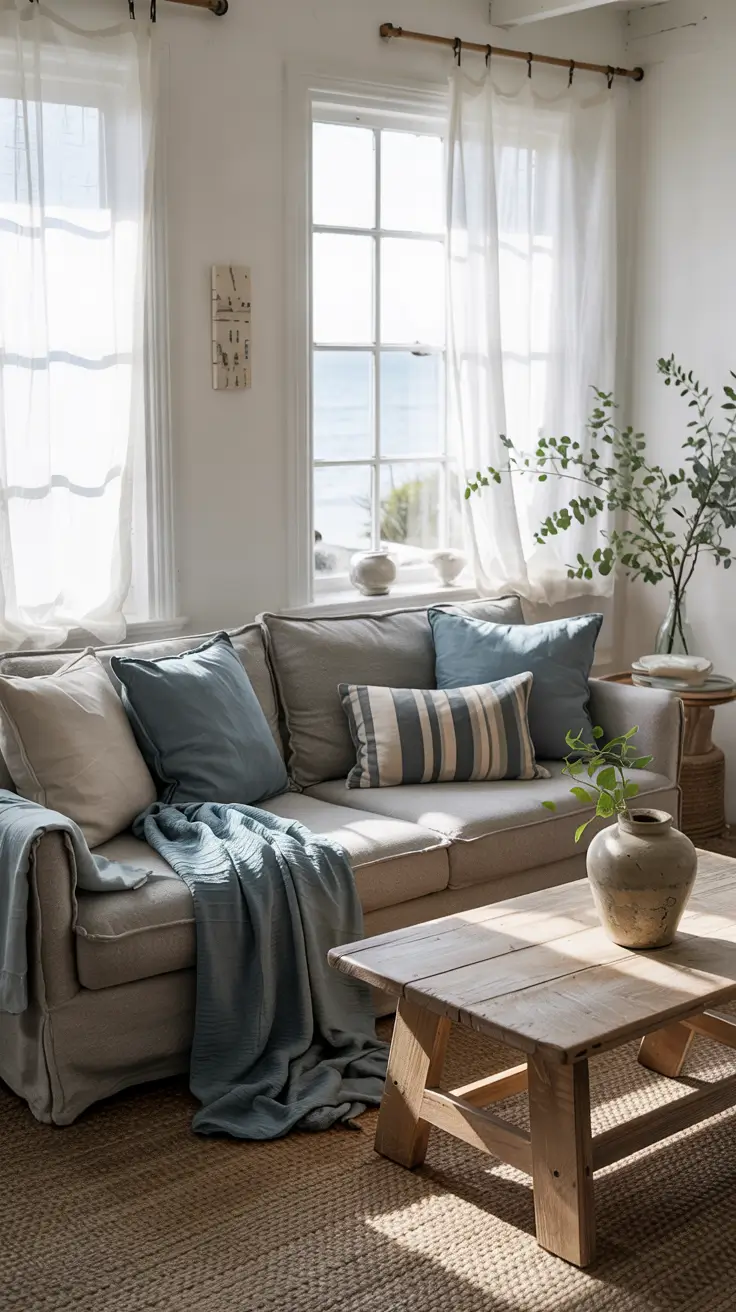 22 Coastal Living Room Ideas Summer 2026: Stylish, Cozy And Modern Beach Interiors